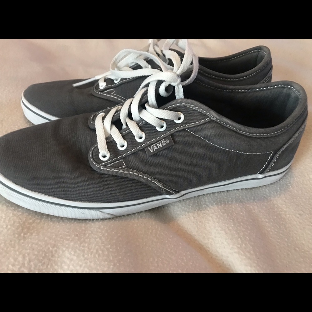 Gray Vans size 7